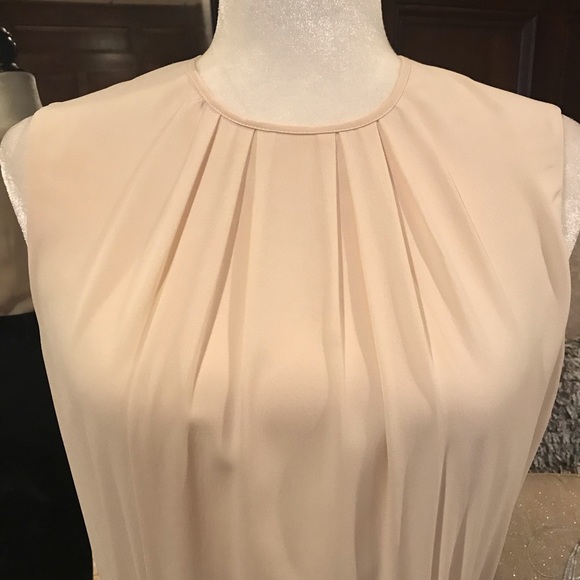 Michael Kors black & cream wool-blend dress, 6 EUC - Picture 5 of 9